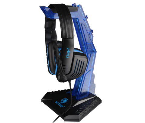 ساديس حامل سماعة الرأس وولفبون (SA-D1) - أزرق