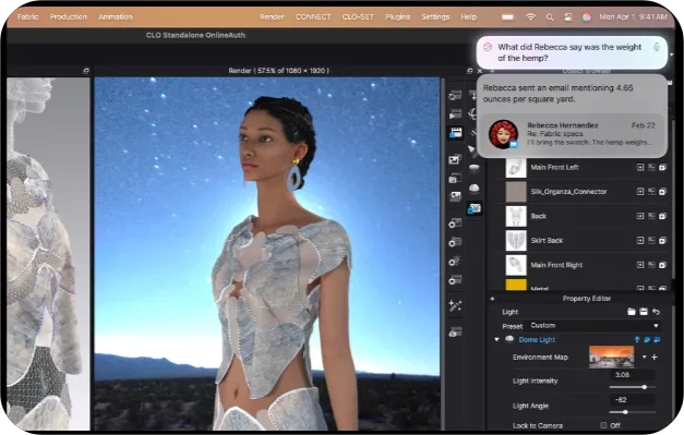 Apple MacBook Pro 14.2" M4 Chip, 8-core CPU, 10-Core GPU, 16GB RAM, 1TB SSD (English/Arabic Keyboard) - Sliver