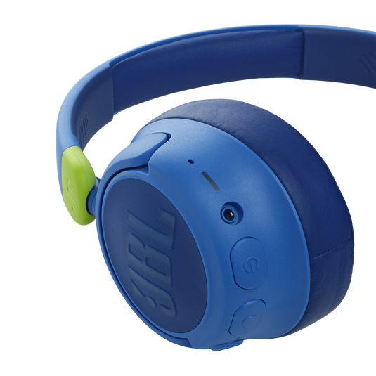 JBL JR460NC Wireless Bluetooth Headphones with Noise Cancelling - Blue