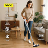 BSON Cordless Stick Vacuum - Orange with Light & Water Tank