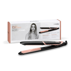 Babyliss Professional Styling Bundle: 24mm Ceramic Ionic Straightener + 19mm LED Curling Iron