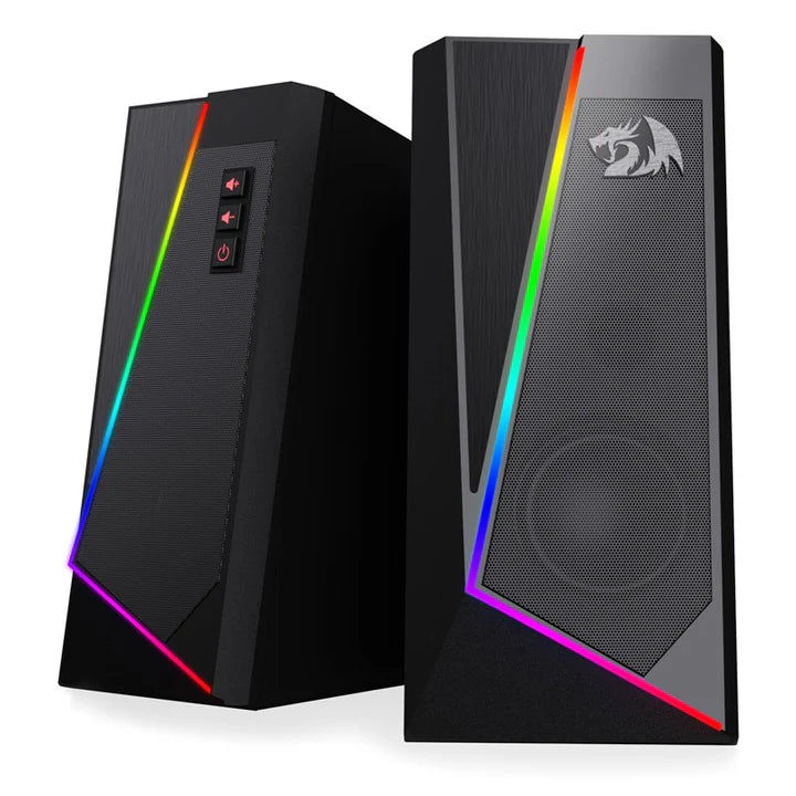 ريدراجون GS520، مكبرات صوت ألعاب سلكية ستيريو ANVIL RGB - أسود