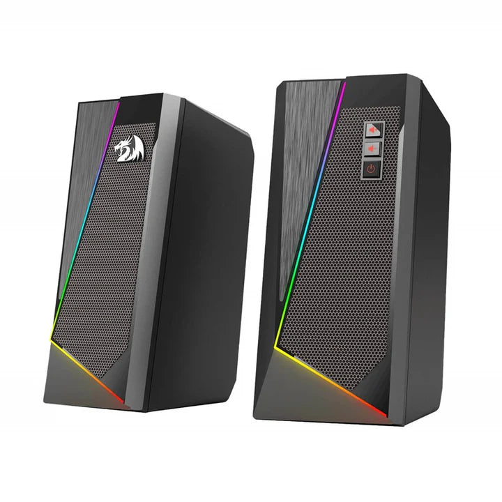 ريدراجون GS520، مكبرات صوت ألعاب سلكية ستيريو ANVIL RGB - أسود