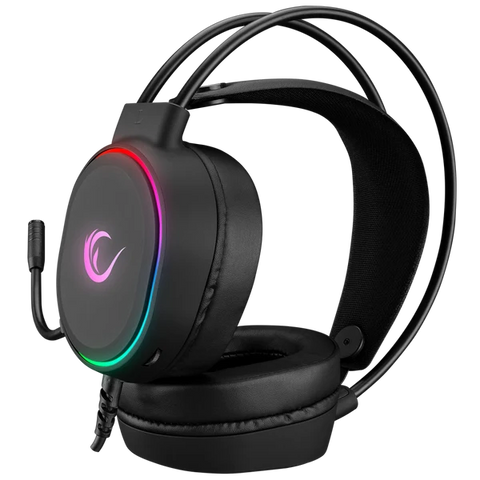 Rampage ROGUE RGB 7.1 USB Gaming Headset for PC, PS4 and PS5 - Black