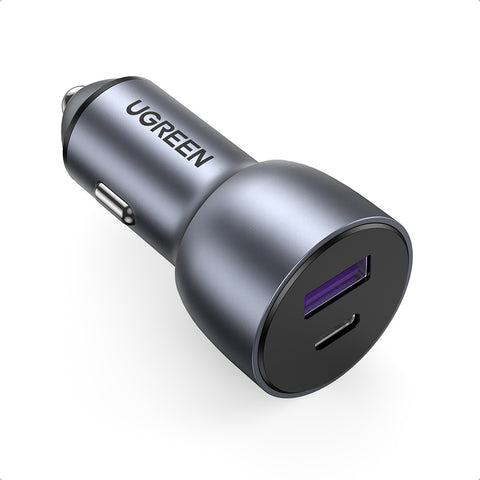 UGREEN 52W Car Charger Alu Case (Space Grey)CD213