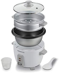 طباخ أرز كينوود سعة 0.6 لتر وقوة 350 واط - RCM30.000WH
