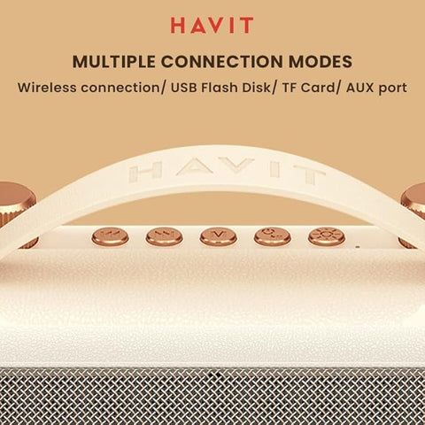 Havit SK823BT, Bluetooth speaker (Beige)