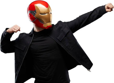 Hasbro F9016, Marvel Legends Series Iron Man Premium Electronic Helmet with Light FX