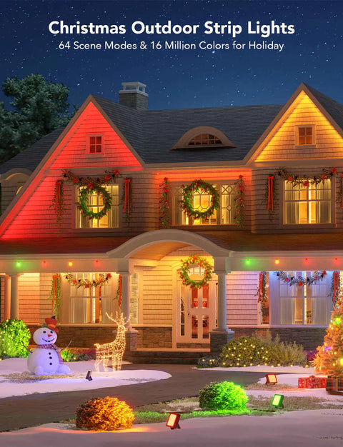 جوفي شريط إضاءة فانتازي ليد خارجي آر جي بي آي سي بطول ١٠ متر – موديل إتش ٦١٧١