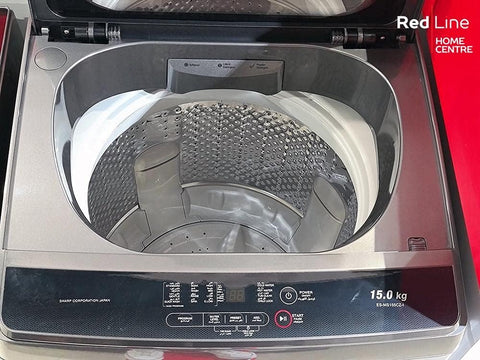 Sharp 15Kg Top Load Giant Fully Automatic Washing Machine, Es-Ms155Cz-I