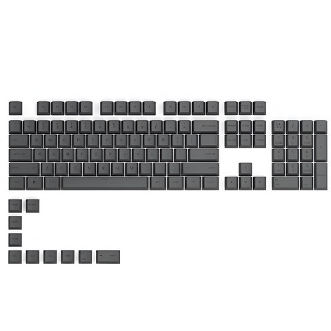 Glorious, PBT Black Key Caps For Mechanical Gaming Keyboards