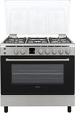 Vestel Gas Cooker 90x60, 5 Burners, Stainless Steel, Full Safety