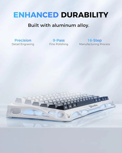 جرافاستار لوحة مفاتيح الألعاب الميكانيكية ميركوري كي 1 اللاسلكية 75%