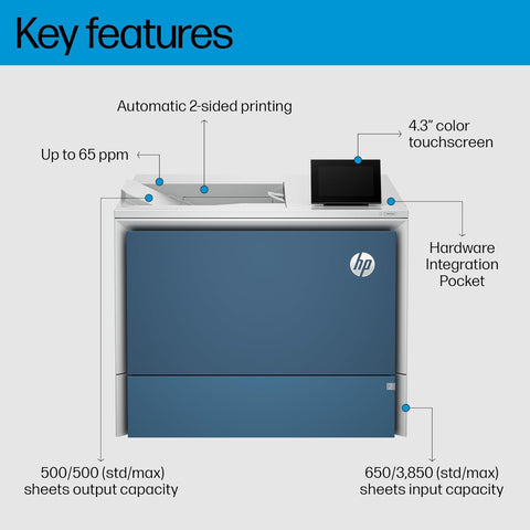 HP 6701dn, Color LaserJet Enterprise Printer
