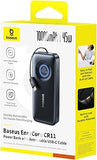 Baseus EnerCore CR11 Power Bank with Retractable Cable 20000 mAh 100W - Black
