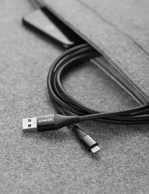 Anker Powerline II with lightning connector 3ft - Black