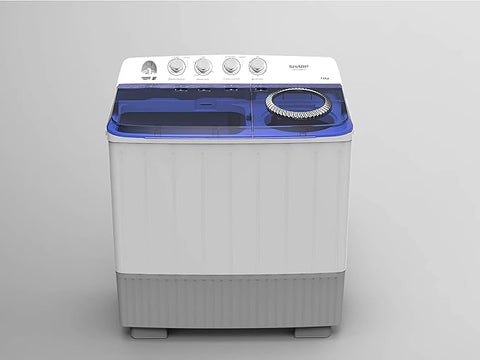 Sharp Twin Tub Washing Machine 20KG Aerojet Top Load Semi Automatic – ES-T2012AP-Z