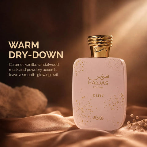 Rasasi Hawas Glitz EDP For Her - 100 Ml