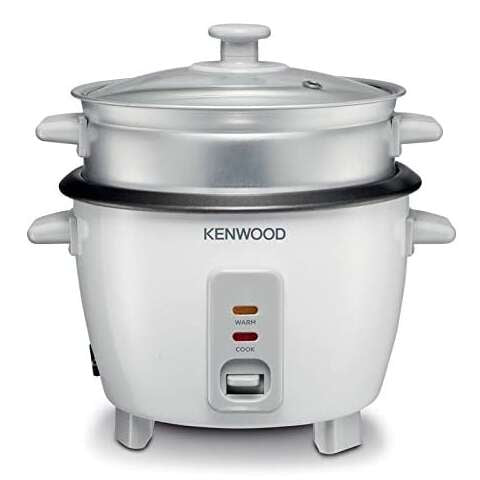 طباخ أرز كينوود سعة 0.6 لتر وقوة 350 واط - RCM30.000WH