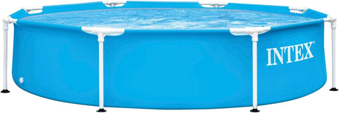 INTEX 28205 Swimming Pool Metal Frame, 244 X 51 Cm, Blue