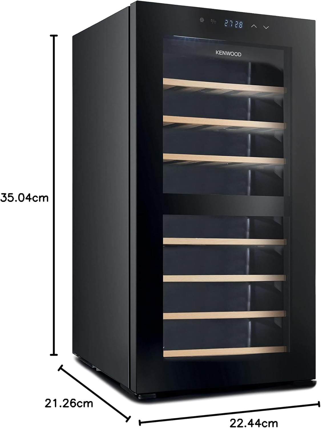 KENWOOD BEVERAGE COOLER 43 BOTTLES - BCW43.000BK