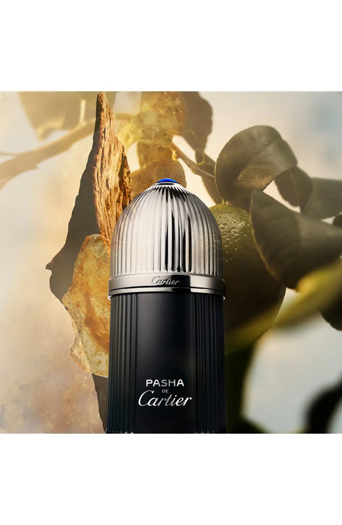 كارتييه عطر باشا دي إديشن نوار أو دو تواليت سيلفر إصدار محدود للرجال - 100 مل
