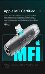 Hohem Microphone 1TX+1RX MIC-01 Lightning Version