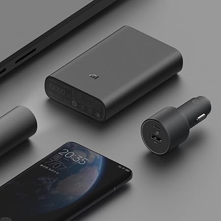 شاحن سيارة شاومي 67 واط (USB-A + Type-C)