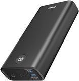 Energizer UE30016PQ_BK, Power Bank 30000mAh, 22.5W, LCD Display - Black