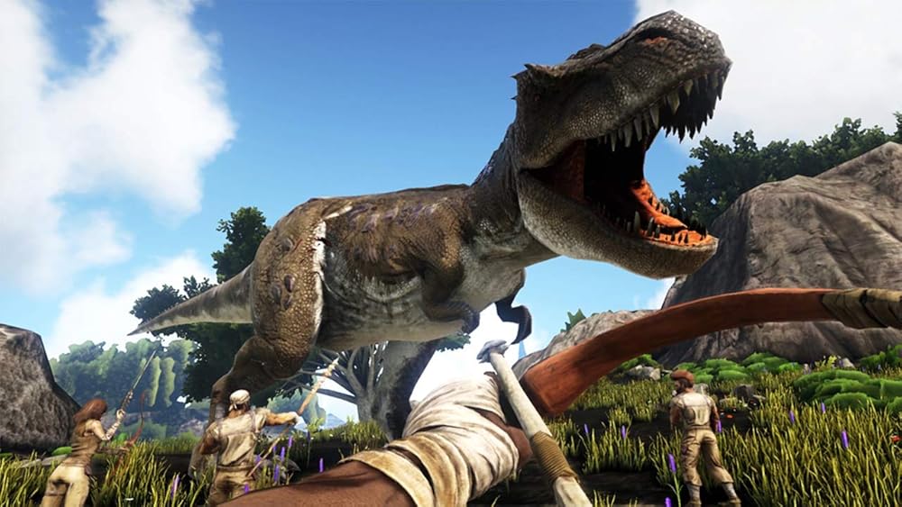 Nintendo Switch, ARK: Survival Evolved, Open-World Dinosaur Survival & Crafting Adventure