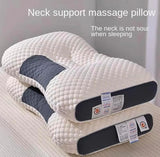 Blue Coral Cervical Orthopedic Neck Pillow To Help Sleep And Protect The Pillow Neck Household Soybean Fiber 3D SPA Massage Pillow Core