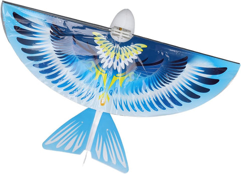 KKF, Electric Rechargeable Flying Space Bird Toy with Realistic Flapping Wings, USB Powered Ornithopter