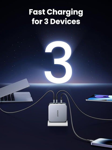 UGREEN CD289, GaN Fast Charger 140W with Cable