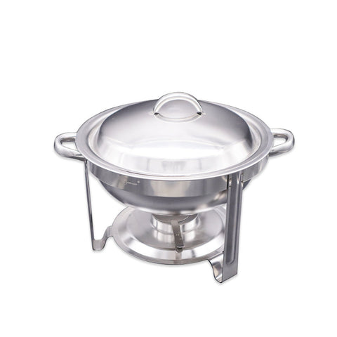 Golden Round Big Chafing Dish - 5L