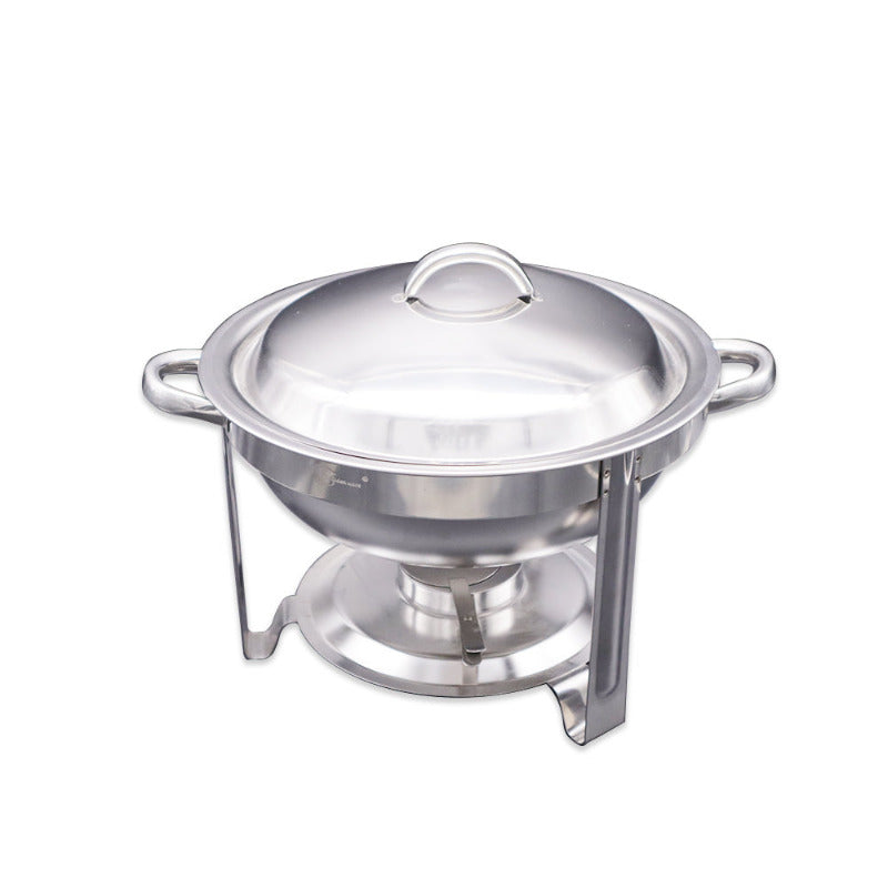 Golden Round Big Chafing Dish - 5L