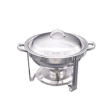 Golden Round Big Chafing Dish - 5L