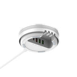 LDNIO Desktop Wireless Charging Station AW003 5 In 1 charging station with 15W wireless + PD30W+ QC18W+2Auto-ID Total 32W Fast charger.