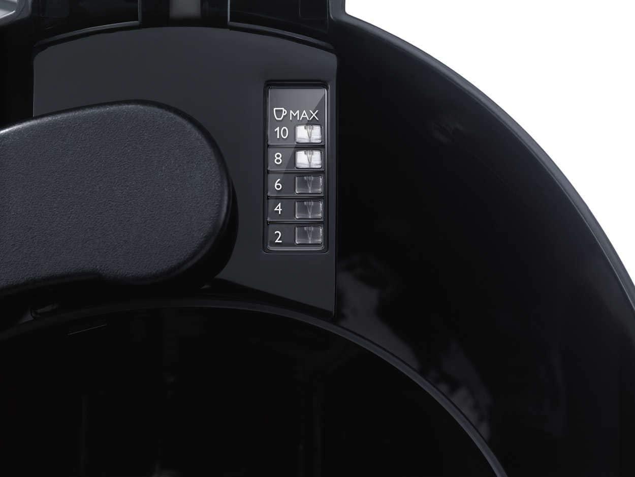 فيليبس ماكينة تحضير القهوة بالتنقيط HD7462/20 – 1000 واط، 1.2 لتر، تقنية أروما تويستر، إيقاف تلقائي، أسود