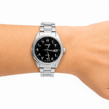 Casio Black Arabic Numeral Custom Ladies Watch LTP-1302-1B3