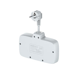LDNIO 2500W 2 AC Outlets Portable Electrical Extension Socket SC2413
