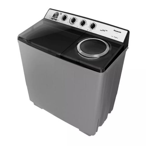 Panasonic Twin Tub Washer 16Kg Washing Capacity, 13kg Drying Capacity, NA-W16XG1BRU - Grey