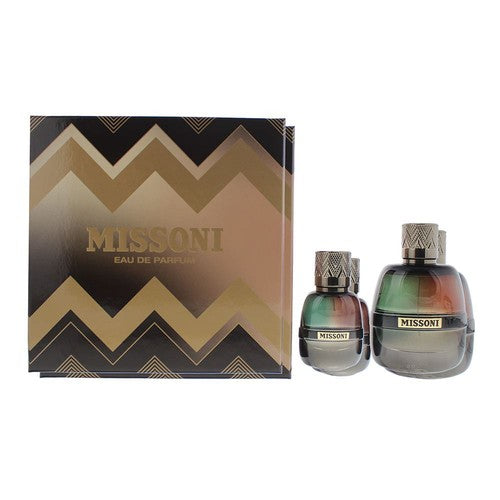مجموعة هدايا ميسوني أو دو برفيوم (عطر 100 مل + عطر مصغر 30 مل)