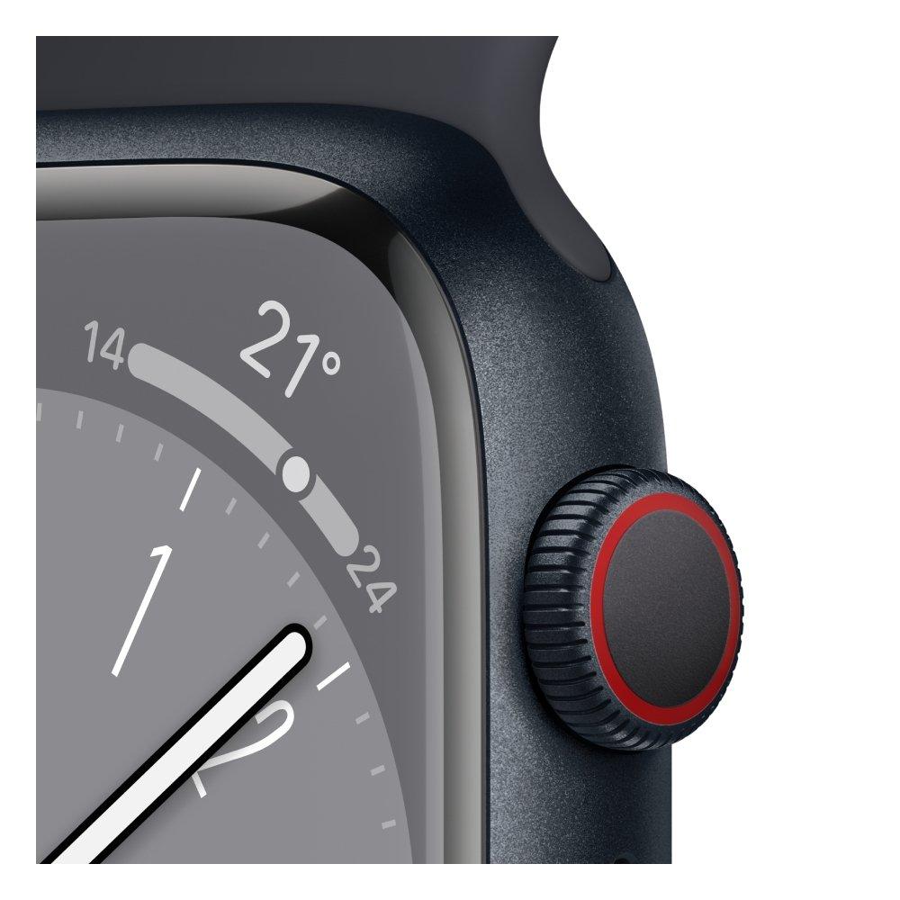 APPLE WATCH SERIES 8 GPS + CELLULAR 45MM MIDNIGHT ALUMINIUM CASE