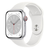 APPLE WATCH SERIES 8 GPS + CELLULAR 41MM SILVER ALUMINIUM
