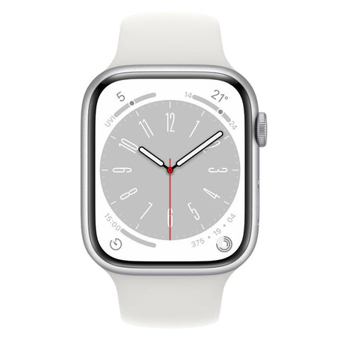 APPLE WATCH SERIES 8 GPS + CELLULAR 45MM SILVER ALUMINIUM CASE