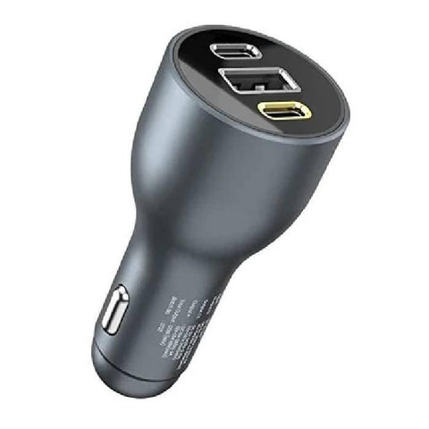 Ravpower 100W Global car charger, 3 ports, RP-VC1011 - Gray