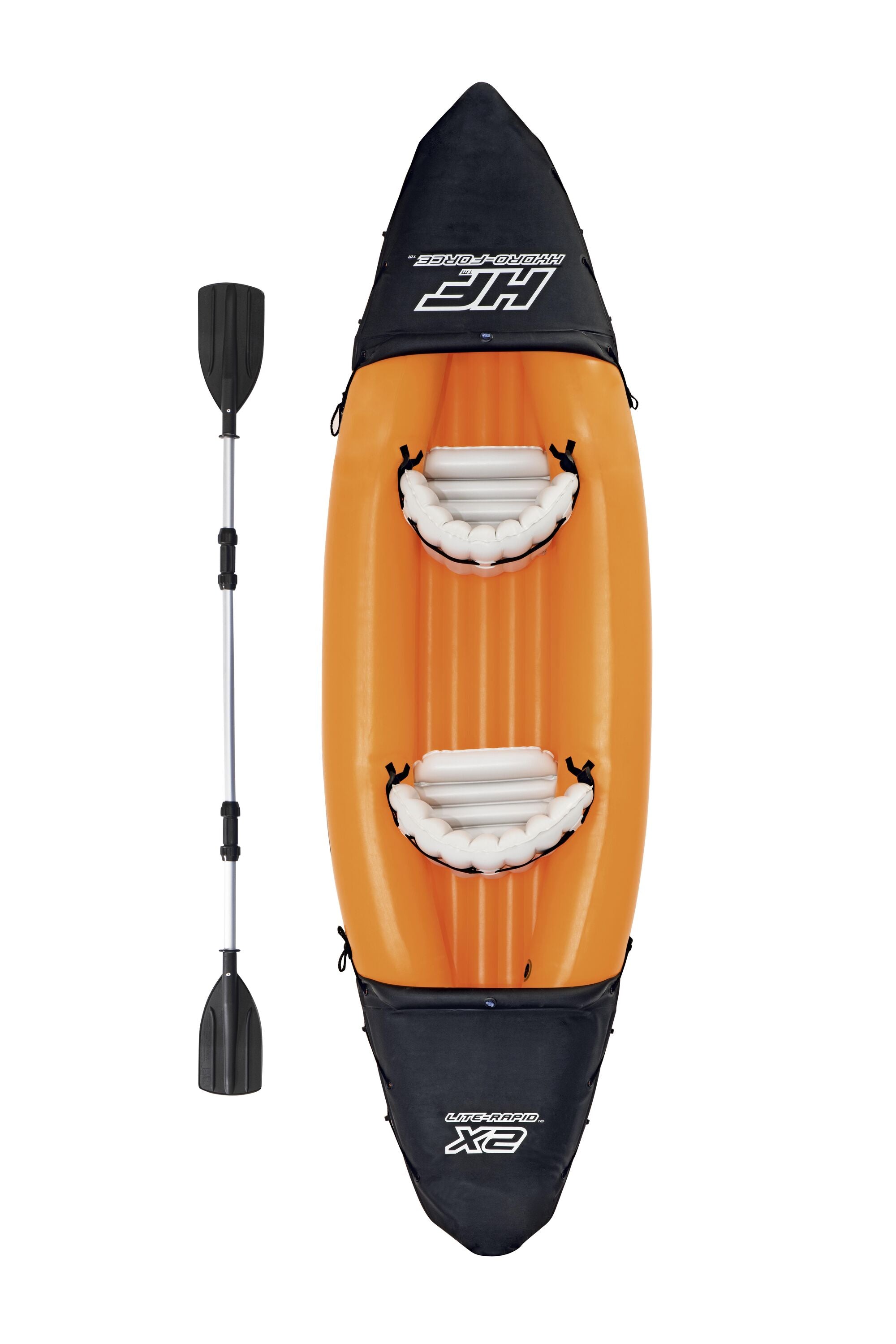 Bestway Rapid X2 Kayak 3.21 m x 1.00 m with Paddles, Pump and Carry Bag