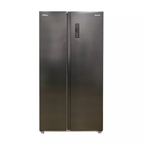 Pansonic Side by Side Refrigerator, 25.9CFT, 734L Capacity, NR-BS734MSAS - Dark Grey