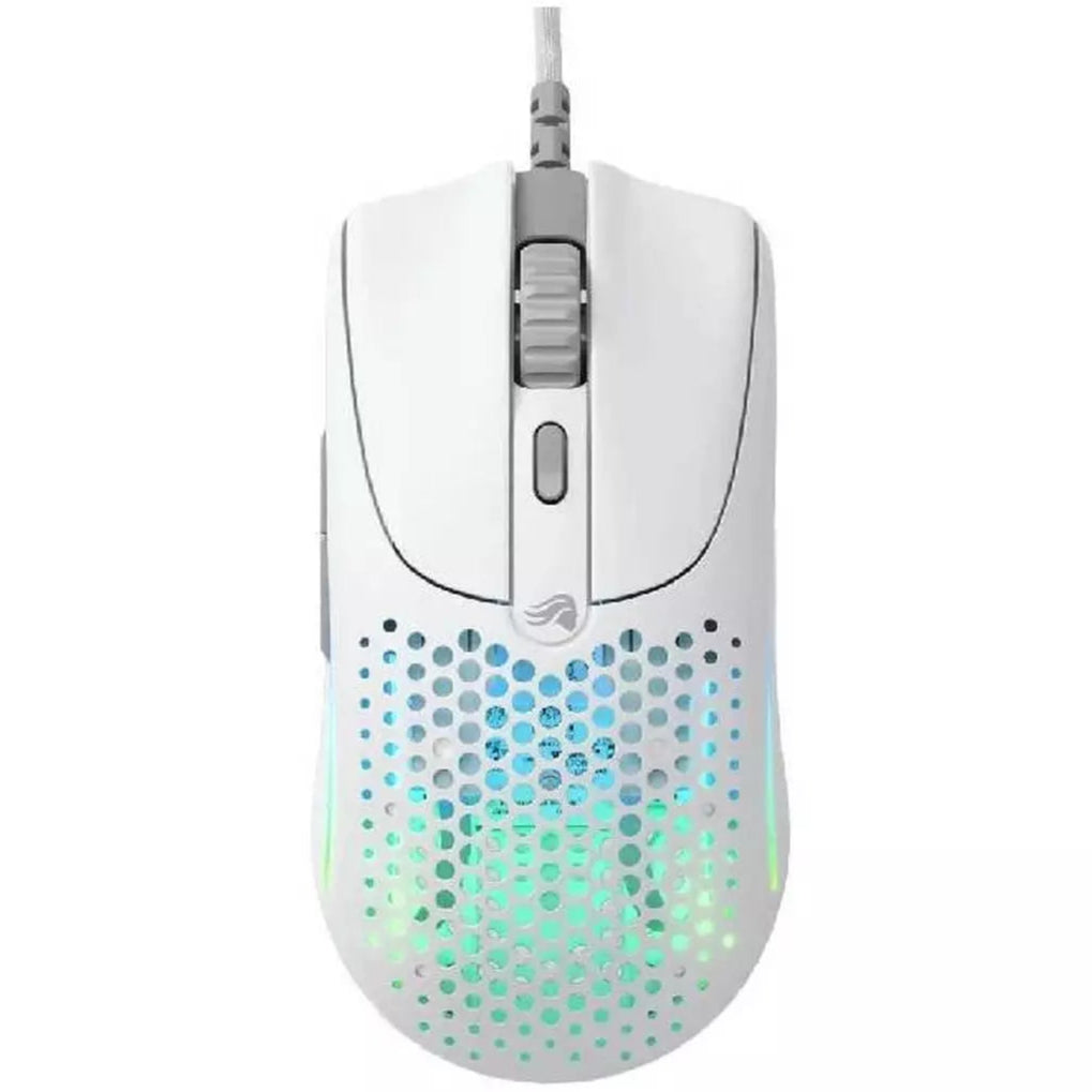 Glorious MODEL O2 Wired Gaming Mouse - Matte White – Be3ah