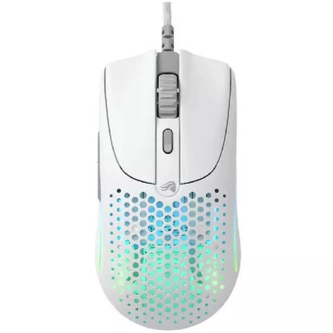 Glorious MODEL O2 Wired Gaming Mouse - Matte White